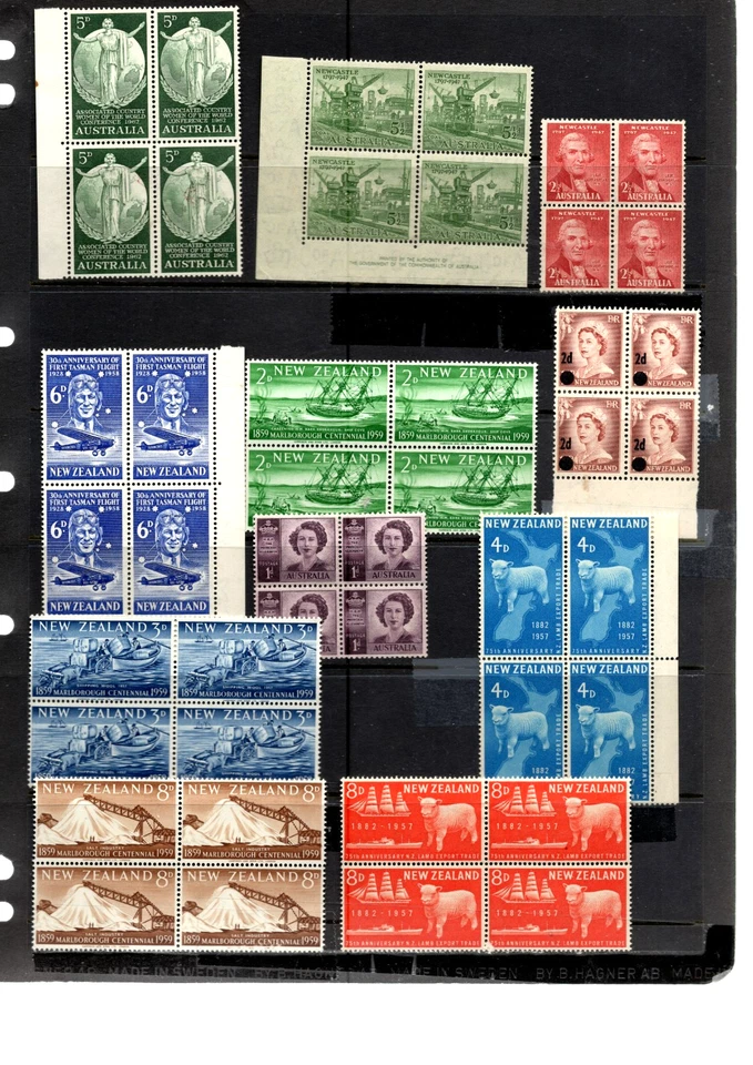 AUSTRALIA OLD MNH BLOCKS  1 PHOTO LOT 5A - Image 1 of 1