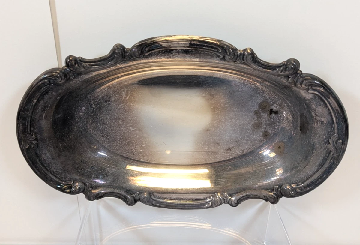 Gorham Heritage In Antique Us Silver-Plated Platters & Trays for