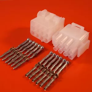 12 Way Genuine TYCO Mate N Lok Electrical Wiring Multi Connector - Picture 1 of 1