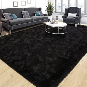 Super Soft Fluffy Rug for Bedroom, Modern Shaggy Rug Fuzzy Kids Rug for Living R - Picture 1 of 7