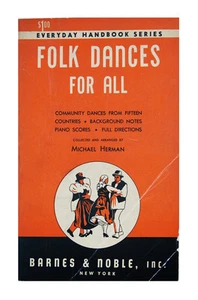 Folk Dances for All (1947 Softcover) by Michael Herman - Picture 1 of 10
