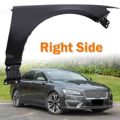 NEW Fender Front Right Passenger Side For 2017-2020 Lincoln MKZ Primed Steel Foto 1 de 4