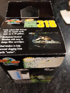 Zoo Med Turtle Clean Filter 318 Fully Submersible for up to 30 Gal Aquarium TC20 - Picture 1 of 6