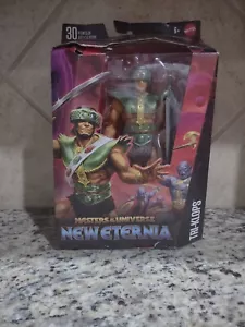 NIB TRI-KLOPS Masters of the Universe Masterverse New Eternia Very Damaged Box - Picture 1 of 6