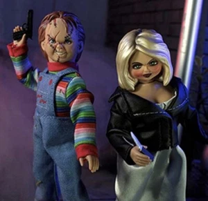 Confezione da 2 action figure Chucky e Tiffany gioco per bambini nuove - sigillate a mano - Foto 1 di 3