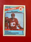 1984-85 O-Pee-Chee Opc #354 Ed Beers Calgary Flames Team Leaders Nrmt