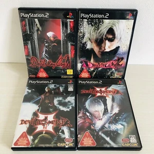 Devil May Cry PS2 PlayStation 2 set of 4 Games Japan import - Picture 1 of 24