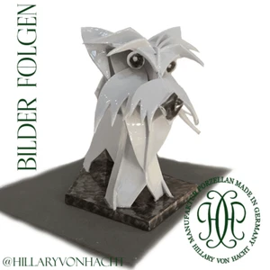 Künstlerfigur West Highland White Terrier aus Porzellan Meissen Top - Bild 1 von 8