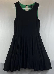 Cynthia Rowley Black Sleeveless Knee Length Lightweight Dress Women's Size XL - Picture 1 of 16