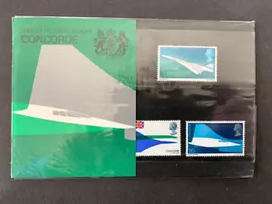 GREAT BRITAIN 1969 FIRST FLIGHT OF CONCORDE 3v MINT PRESENTATION PACK no 6 - Picture 1 of 1