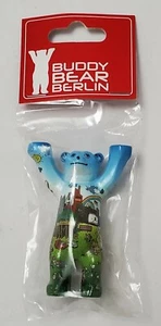 KUMPELBÄR BERLIN HORIZONTALE MINIATURSTATUE. BRANDNEU FABRIKVERSIEGELT - Bild 1 von 12