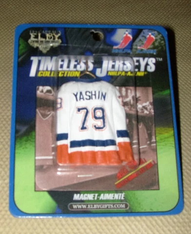 NHL ELBY Timeless Jersey Magnet Alexei Yashin New York Islanders #79 Cover