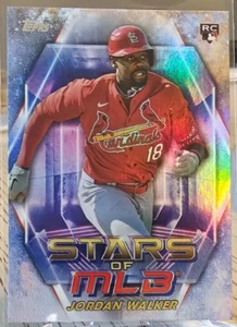 2023 Topps Update Series Stars of MLB Jordan Walker RC #SMLB-85 Cardinals - Picture 1 of 2