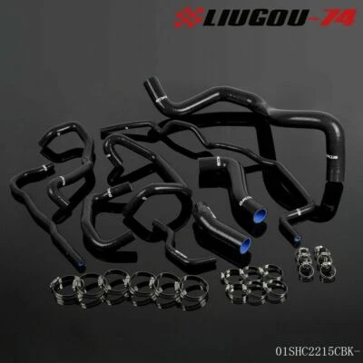 Kit de manguera de refrigerante de radiador de silicona apto para 99-06 Volkswagen Golf Turbo MK4 EE. UU. Foto 1 de 4