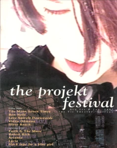 The Projekt Festival Chicago 1997 Collectors guidebook - Faith and the Muse +CD - Imagen 1 de 4