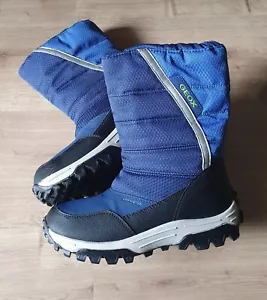 Geox HIMALAYA B.B. Winterschuhe Gr 37 ○ Jungen Schneestiefel ○ Navy/Royal TOP🔝 - Bild 1 von 16