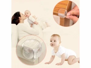 4x Tischkantenschutz Kantenschutz Eckschutz Stoßschutz Kindersicherung Silikon - Bild 1 von 5