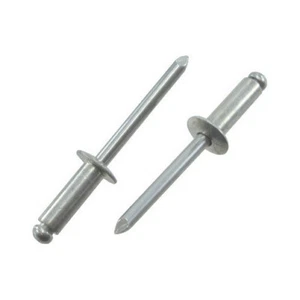 #42 (1/8" Dia.) Aluminum Pop Rivets - Grip Range 1/16" to 1/8" (Pack of 500) - Picture 1 of 1