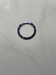 Inserto de bisel original Rolex Submariner azul/amarillo 16803 16613 16808 16818. - Imagen 1 de 4