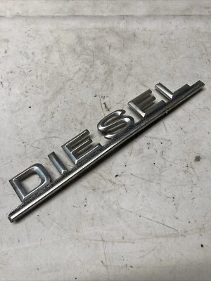 Mercedes Benz "DIESEL" 240D 1976-85 emblema insignia W123 maletero maletero maletero 1238170015 Foto 1 de 4