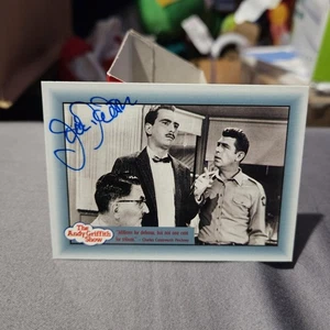 Tarjeta autografiada firmada Jack Dodson (D.1994) 1990 Pacific Andy Griffith Show #85 - Imagen 1 de 2