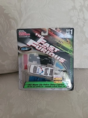 Juego Chevy Caprice Racing Champions Fast & Furious 1992 policía de Miami City 1:64 Foto 1 de 4