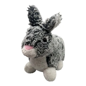Animal Adventure Gris Blanco Conejo de Pascua 2017 Peluche Animal Animal Peluche 10” L - Imagen 1 de 7
