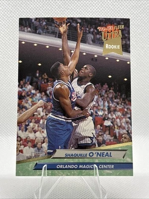 Shaquille Oneal Rookie 1992 Fleer Ultra #328 Foto 1 de 4
