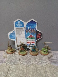 Heroscape Tarn Viking Warriors Squad Rise of The Valkyries Figures & Card - Picture 1 of 3