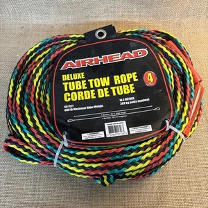 Airhead Tow Rope 4 Person 60ft AHTR-4000 Multi Color Rope NEW - Picture 1 of 5