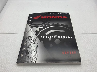 Honda CRF50F 2004 2005 2006 2007 manual de servicio taller reparación OEM original de fábrica Foto 1 de 4