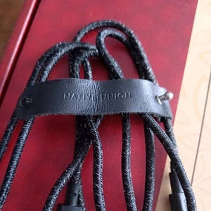 USB C to IPhone BELT CABLE 1.2m LEAD Native Union charging cable - Picture 1 of 3