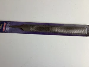 Half Round File: 5.5 Teeth per Inch, Single Edge Cut, 12 in File Lg, 10Z720 - Picture 1 of 2