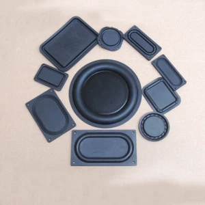 2pcs Speaker Passive Radiator Diaphragm Auxiliary Bass Rubber Vibration Plate - Picture 1 of 15