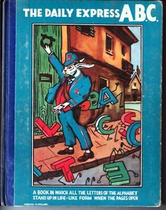 DAILY EXPRESS ABC circa 1932 alphabet book, pop-up book - Picture 1 of 3