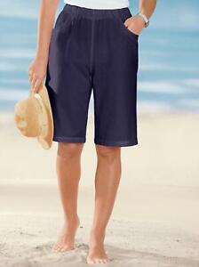 Damen Bermuda Shorts Strandhose Sommerbekleidung lässige Hose Urlaub