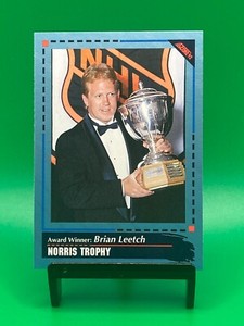 1992-93 Score Canadian Brian Leetch New York Rangers #522 Ice Hockey