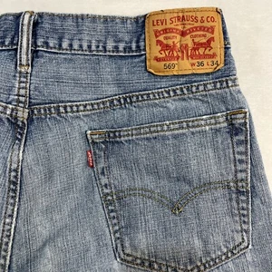 Men’s Levi’s 569 Jeans 36 X 34*, Altered, Distressed - Picture 1 of 13