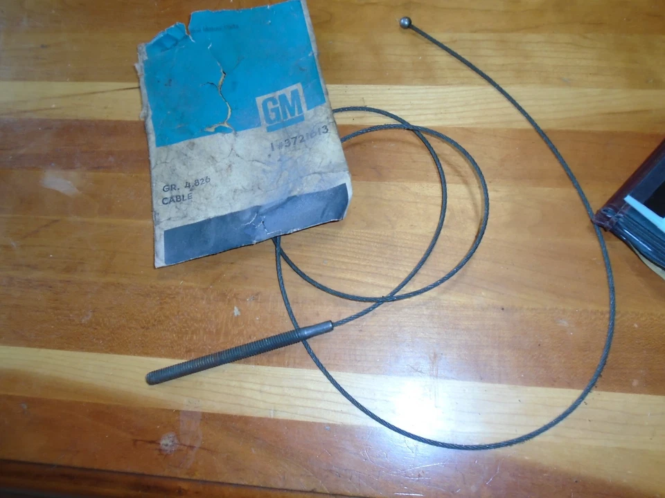 1955-62 Chevy GMC Truck 3/4 Ton Parking Brake Cable Hand Lever NOS 20 Series - Image 1 of 1