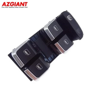 Interruptor de ventana delantera derecha con cromo para Audi A4 Allroad 2010-2014 - Imagen 1 de 7