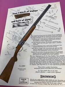 FUSIL MARRÓN 1961 ANUNCIO LAMINADO "DE UN BLOQUE DE NOGAL Y BARRAS DE ACERO" - Imagen 1 de 1