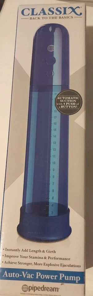 Bomba de potencia de aspiradora automática Classix - azul Foto 1 de 1