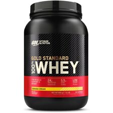 Optimum Nutrition Gold 100% Whey protein, Bananencreme, 900 g