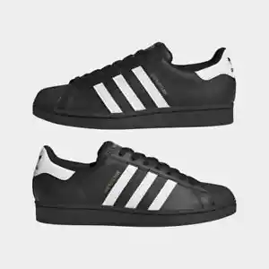 Adidas Originals Superstar Foundation Sneakers Shoes Trainers Size 18 - Picture 1 of 10