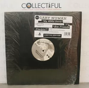 GARY NUMAN - MY WORLD STORM - LIMITED EDITION - I.R.S 1991 - VINYL 12" 🔥 - Imagen 1 de 2