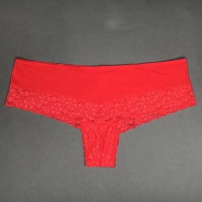 BeeDees Lace Hipster Special Damen Tanga Rot, Gr. M, L Neu - Bild 1 von 2