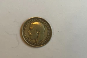 1918 BRITISH HALF PENNY KING GEORGE V D-1 - Picture 1 of 10
