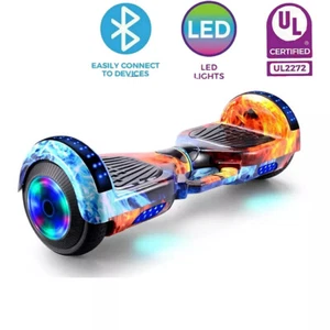 8" 60cm Electric Hoverboard Bluetooth Speaker LED Self Balancing Scooter UL AU - Picture 1 of 7