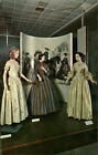 Mid-1800s fashion dresses ~ Hall of American Costume Smithsonian Washington DC