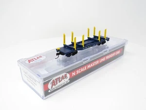 Atlas N 50006273 Ontario Northland ONT 45' Logging Flatcar Freight Car N Scale - Picture 1 of 8